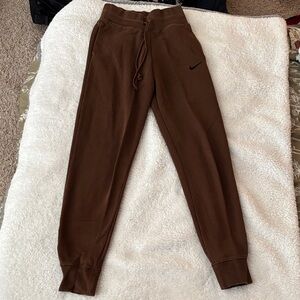 Nike women’s Chocolate Brown Sweatpants